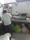 Grandmum in the kitchen