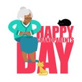 Grandparents Day. Day of grandmother and grandfather.