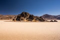 The Grandstand Formation Island On The Racetrack Playa