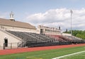 Frank Bailey Field, Union College football and lacrosse field and bleacher seats Royalty Free Stock Photo