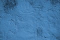 Grange wall texture for background. Classic Blue color. Color of the year 2020. Trendy color Royalty Free Stock Photo