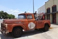 Granger TX: June 7, 2023 - Small Town Grocery Store and Meat Market in Granger Texas Royalty Free Stock Photo