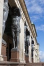 Granite Atlases Guarding the Hermitage