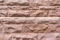 Granite block wall background Royalty Free Stock Photo