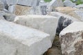 Granite blocks for construction industry