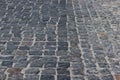 Granite Brick Pavement texture close up Royalty Free Stock Photo