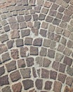 Granite brick road Royalty Free Stock Photo