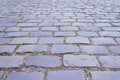 Granite brick road Royalty Free Stock Photo