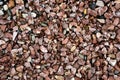 Granite crumb close-up, background, texture, brown, structure