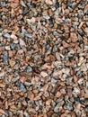 Granite crushed stone Royalty Free Stock Photo
