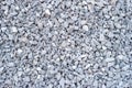 Granite crushed stone close up Royalty Free Stock Photo