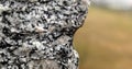 Granite ghiandone rock rough surface