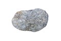 Sample of granite rock stone isolated on a white background.
