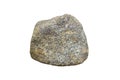 Sample of granite rock stone isolated on a white background.