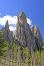 Granite Monoliths Jutting Out of the Ground