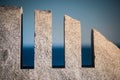 Granite monument to Swiss Air 111 Royalty Free Stock Photo