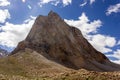 The Granite mountain peak of Mount Gumbok Rangjon