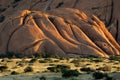 Granite mountain, Spitzkoppe, Namibia Royalty Free Stock Photo