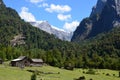 Granite mountains in the CochamÃÂ³ Valley, Lakes Region of Southern Chile.