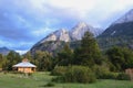 Granite mountains in the CochamÃÂ³ Valley, Lakes Region of Southern Chile.