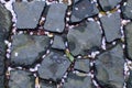 Granite puzzle floor