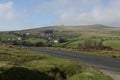 Granite quarry Dartmoor England