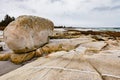 Granite Rock Atlantic Ocean Coast Nova Scotia Canada Royalty Free Stock Photo