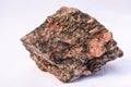 Granite Rock With Mica, Feldspar and Quartz Royalty Free Stock Photo