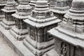 Granite Sculptures at Swayambunath, Nepal Royalty Free Stock Photo