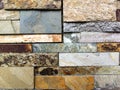 Granite or Shale Wall Texture Royalty Free Stock Photo