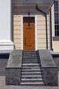 The granite staircase from the entrance door