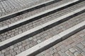 Granite stairs Royalty Free Stock Photo
