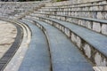 Granite stairs, abstract steps, city stairs, a wide concrete staircase, which can often be seen in amphitheaters, wide stone stair Royalty Free Stock Photo