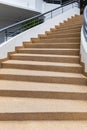 Granite stairs inside a modern luxury hotel Royalty Free Stock Photo