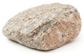 Granite stone isolated on white Royalty Free Stock Photo