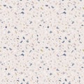 Granite stone terrazzo floor texture. Abstract background, seamless pattern. Royalty Free Stock Photo