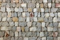 Granite stone wall background Royalty Free Stock Photo