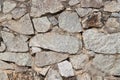 Granite stone wall background Royalty Free Stock Photo