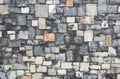 Granite stone wall background Royalty Free Stock Photo