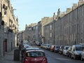 Granite City street scene Aberdeen Scotland