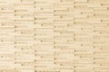 Granite tile wall pattern texture background in light yellow cream beige color Royalty Free Stock Photo