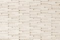 Granite tiled wall detailed pattern texture background in natural light creme beige color Royalty Free Stock Photo