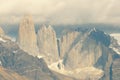 Granite Towers - Torres Del Paine National Park - Chile Royalty Free Stock Photo