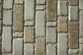 Granite wall texture. Stonework. Details of urban architecture