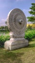 Granite Wheel Of Life, Buddha symbol