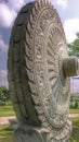 Granite Wheel Of Life, Buddha symbol