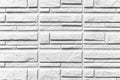 Granite white stone block walls pattern Royalty Free Stock Photo