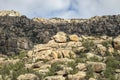 Granitic rock formations in La Pedriza