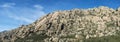 Granitic rock formations in La Pedriza