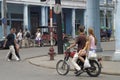 Streetlife at Cuba in Granma Royalty Free Stock Photo